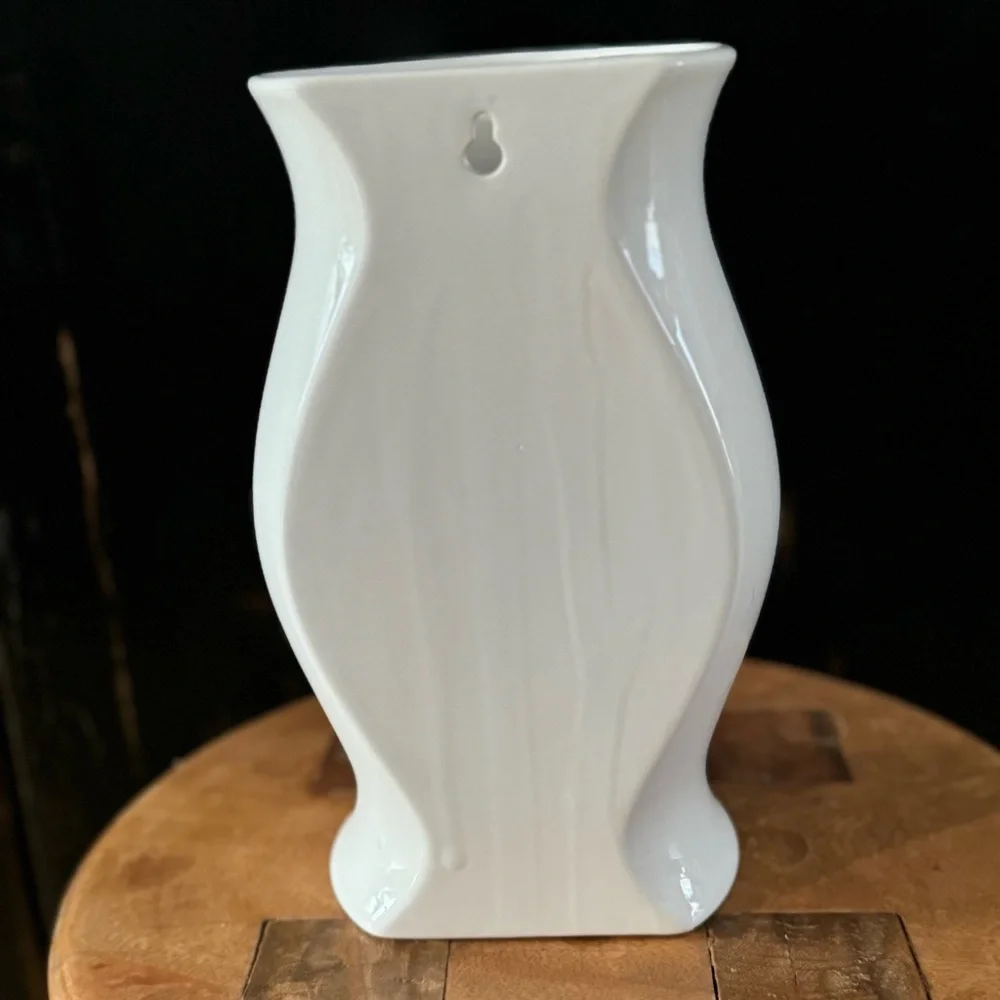 Vtg Partylite SONATA Wall Sconces Ceramic White Rare